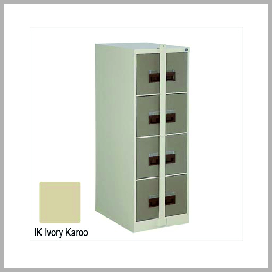 4 Drawer Filing Cabinet Security Bar