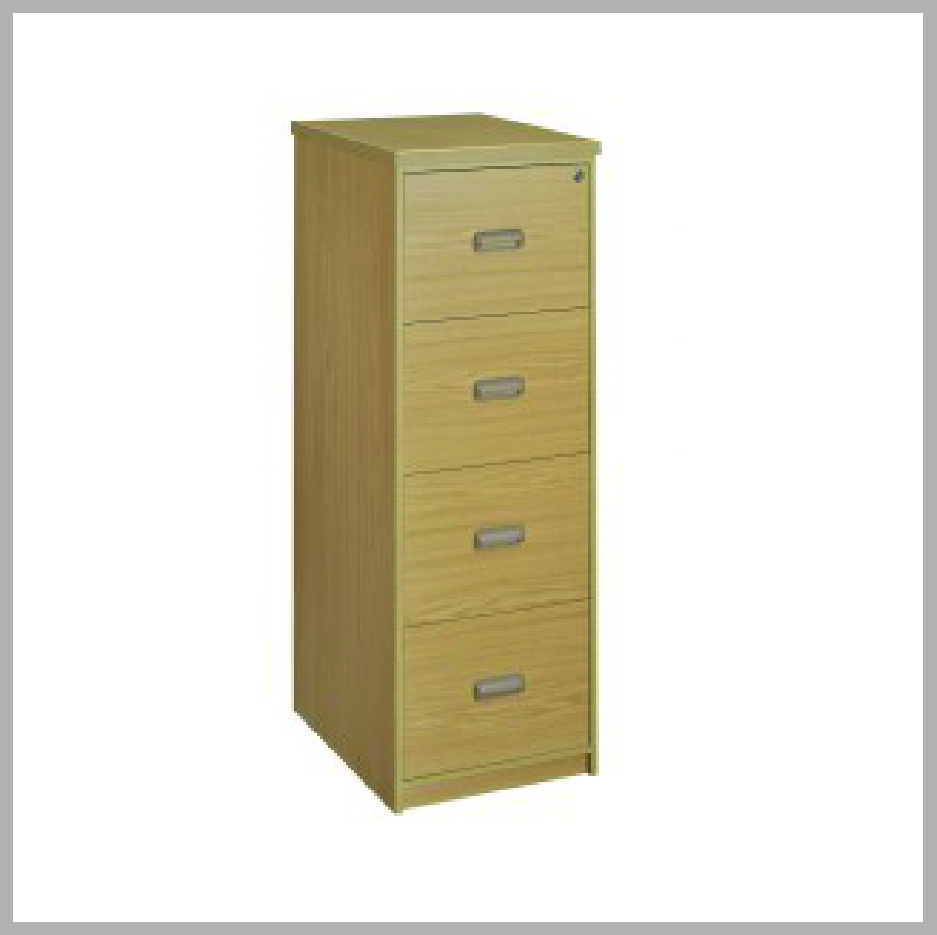 4 Drawer Filing Cabinet Wood